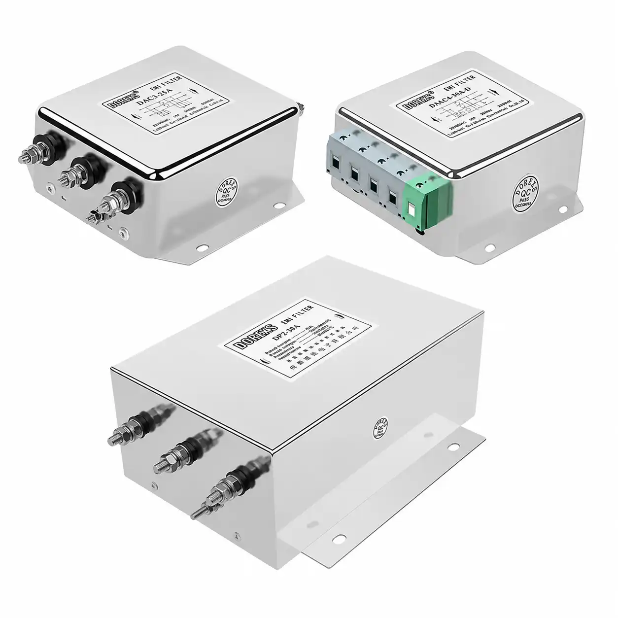 DOREXS three phase emi filter 10A-500A